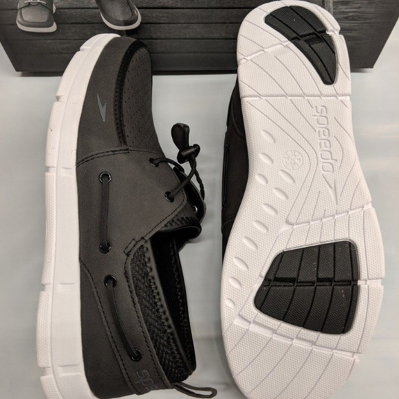 Speedo Men's Port Shoe Black B - Picture 2 of 4